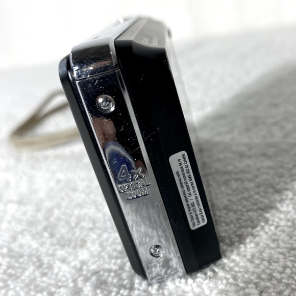 Vintage Y2K Sony Cyber-shot DSC-W220 12.1 MP Digital Camera Black - Picture 4 of 13